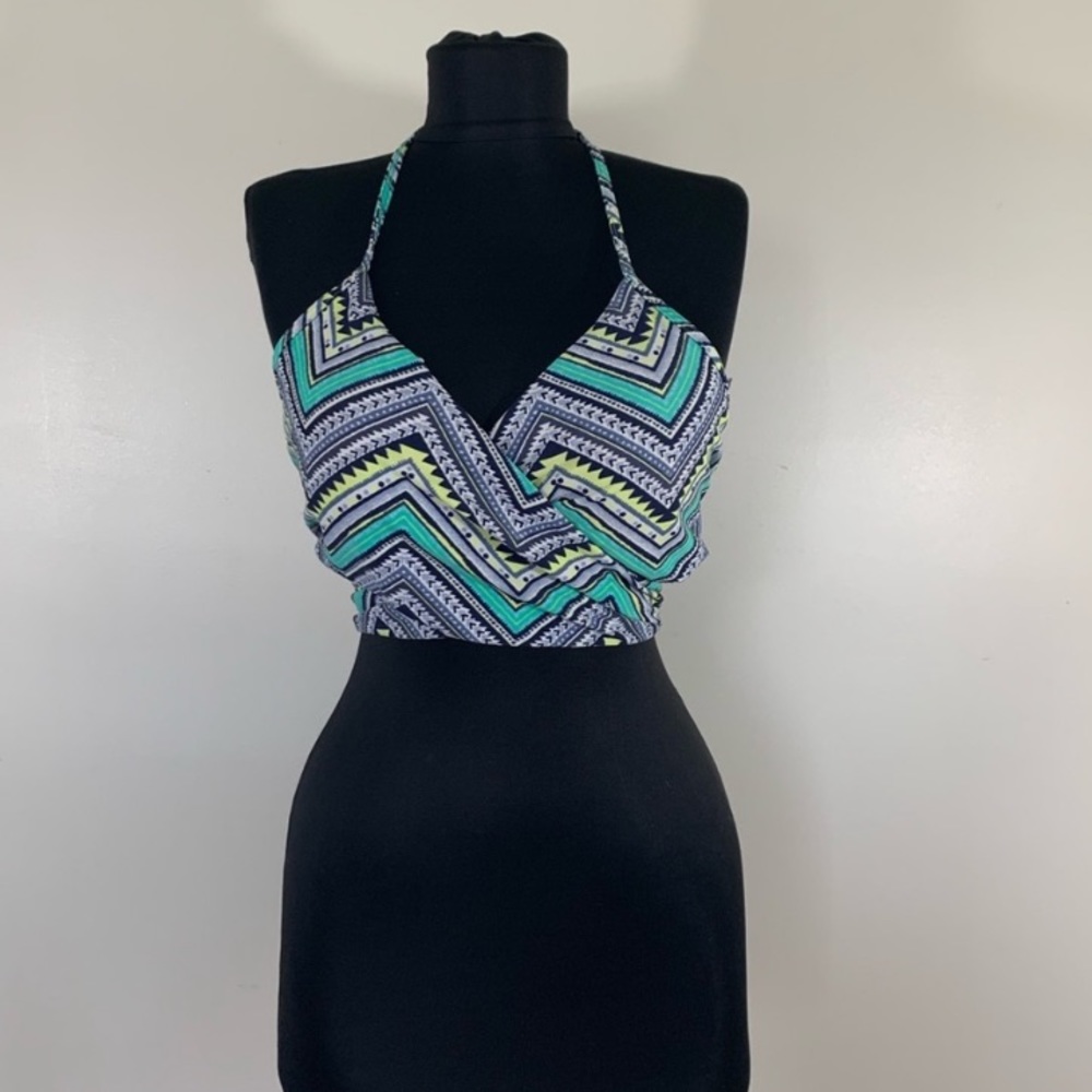 Aerie wrap halter bikini